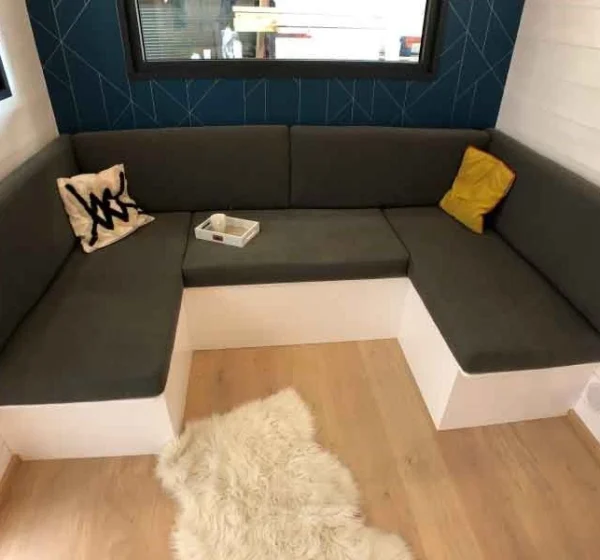 Beste Mezzanine Tiny House Familiale 6 place