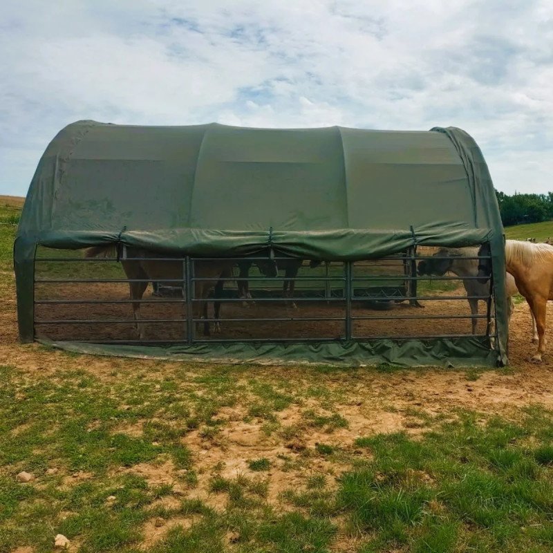 Abris pour pour bétail 6×6 m GSCT2020 Premium