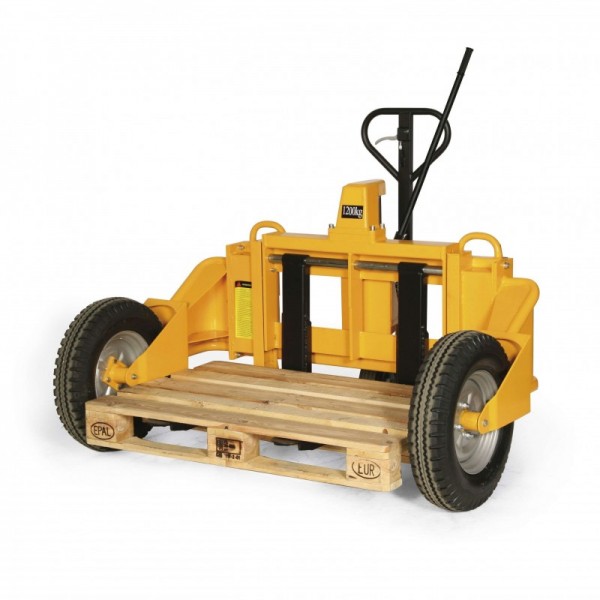 Transpalette tout-terrain Taurolifter, capacité de charge de 1200 kg
